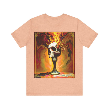 Colorful Exploding Skull Tee