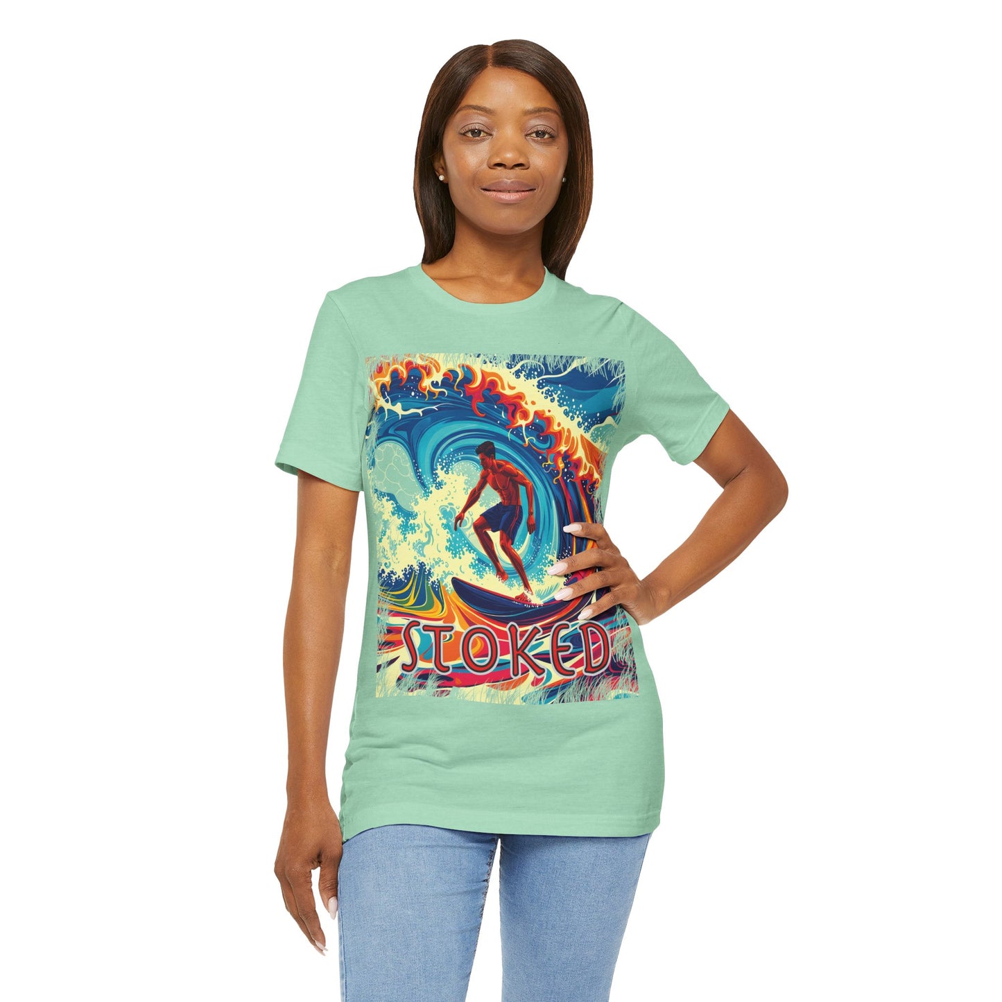 Psychedelic Surfer Tee