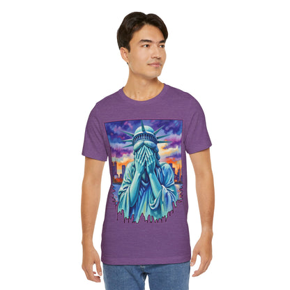 Lady Liberty Crying Tee