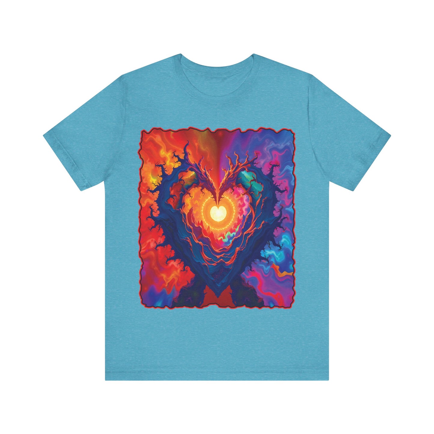 Colorful Heart Tee