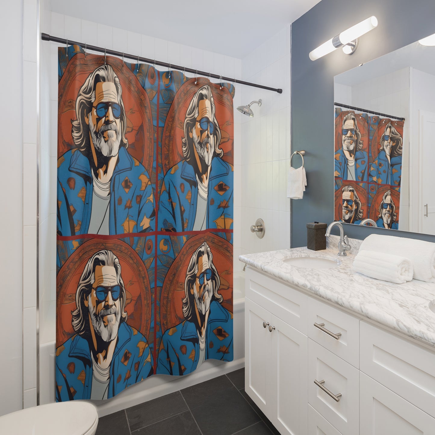 Lebowski Shower Curtain