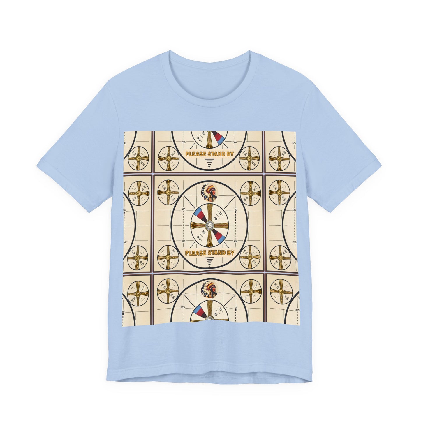 Retro TV Test Pattern Tee