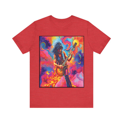 Guitarist Psychedelic Tee