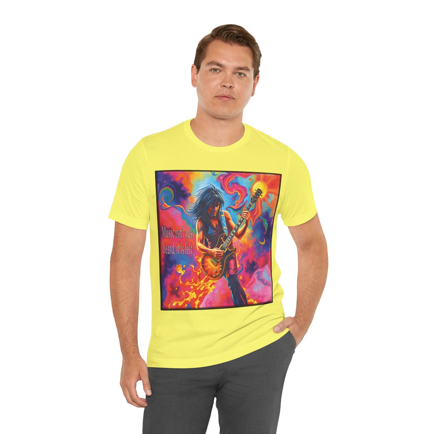 Guitarist Psychedelic Tee