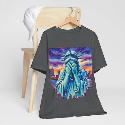 Lady Liberty Crying Tee