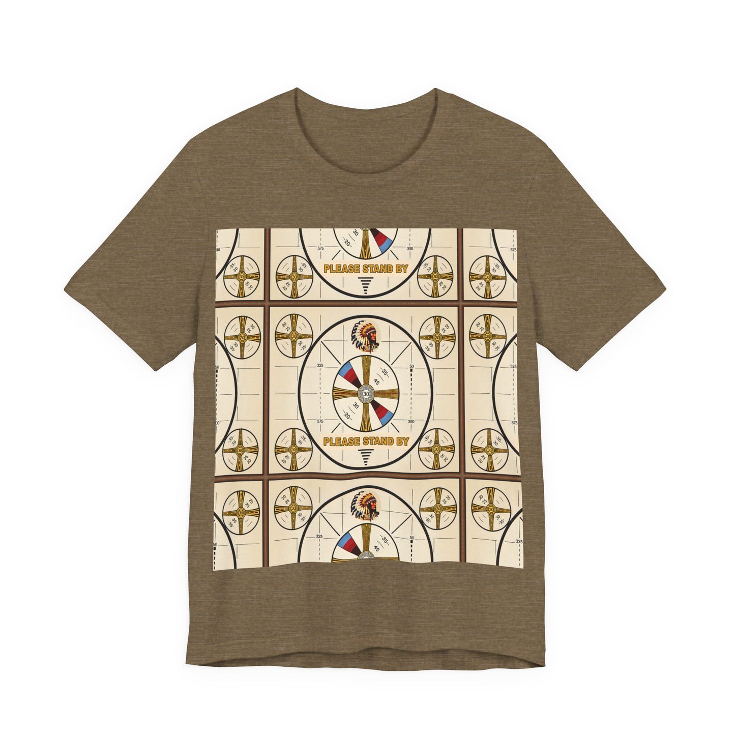 Retro TV Test Pattern Tee