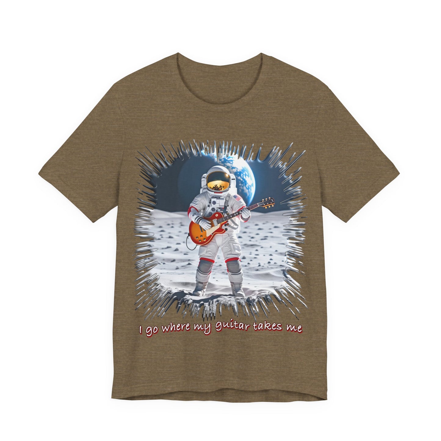 Astronaut Guitar Tee