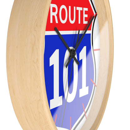 Route 101 Wall Clock