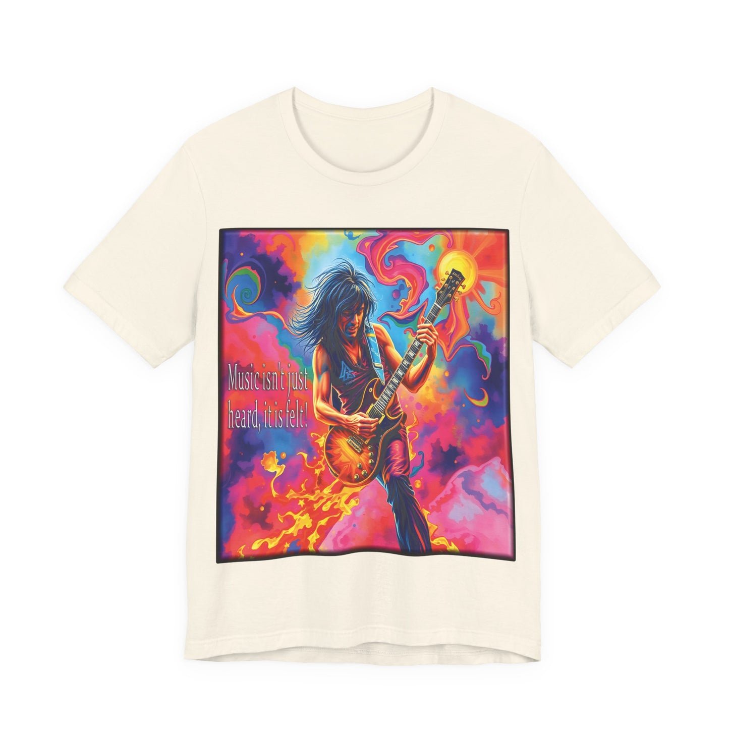 Guitarist Psychedelic Tee