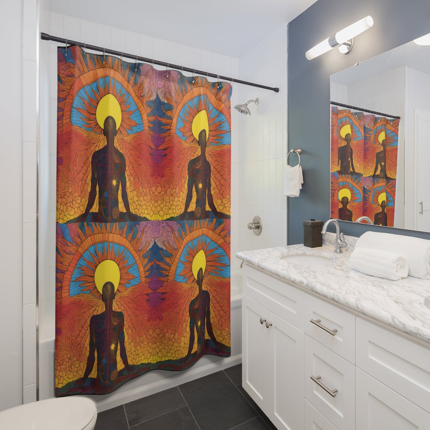 Chakra Shower Curtain