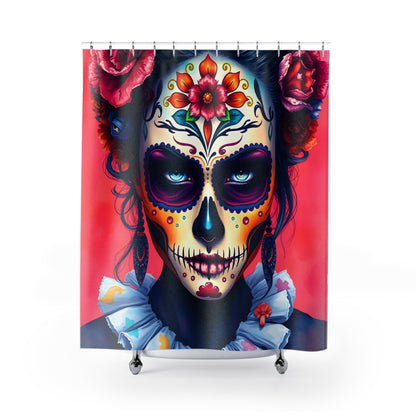 Day Of The Dead Shower Curtain