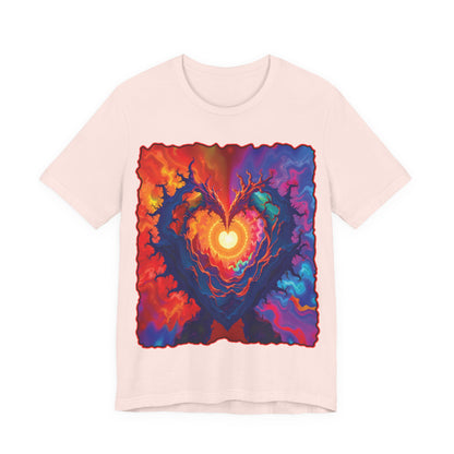 Colorful Heart Tee