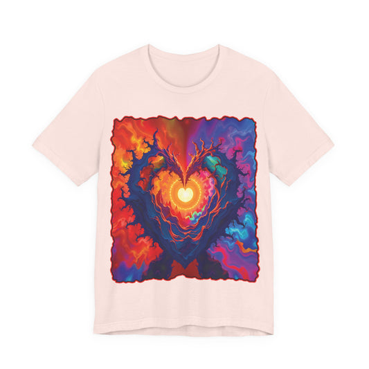Colorful Heart Tee