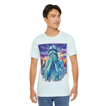 Lady Liberty Crying Tee