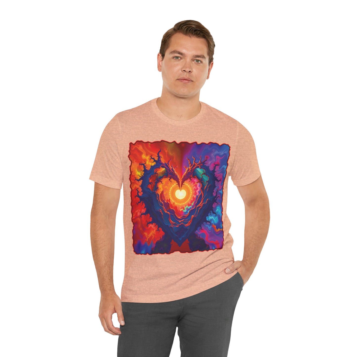 Colorful Heart Tee