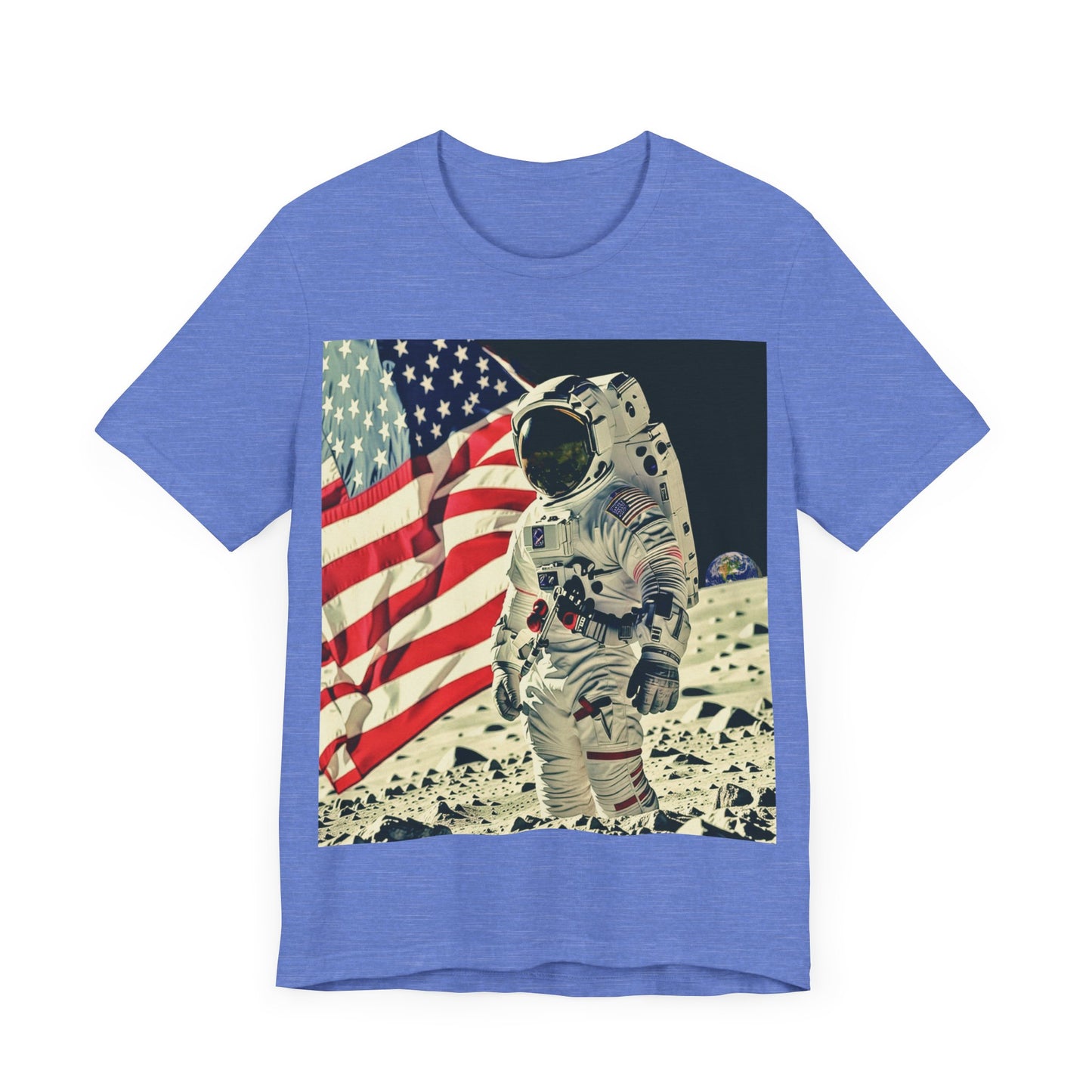 Astronaut On Moon Tee