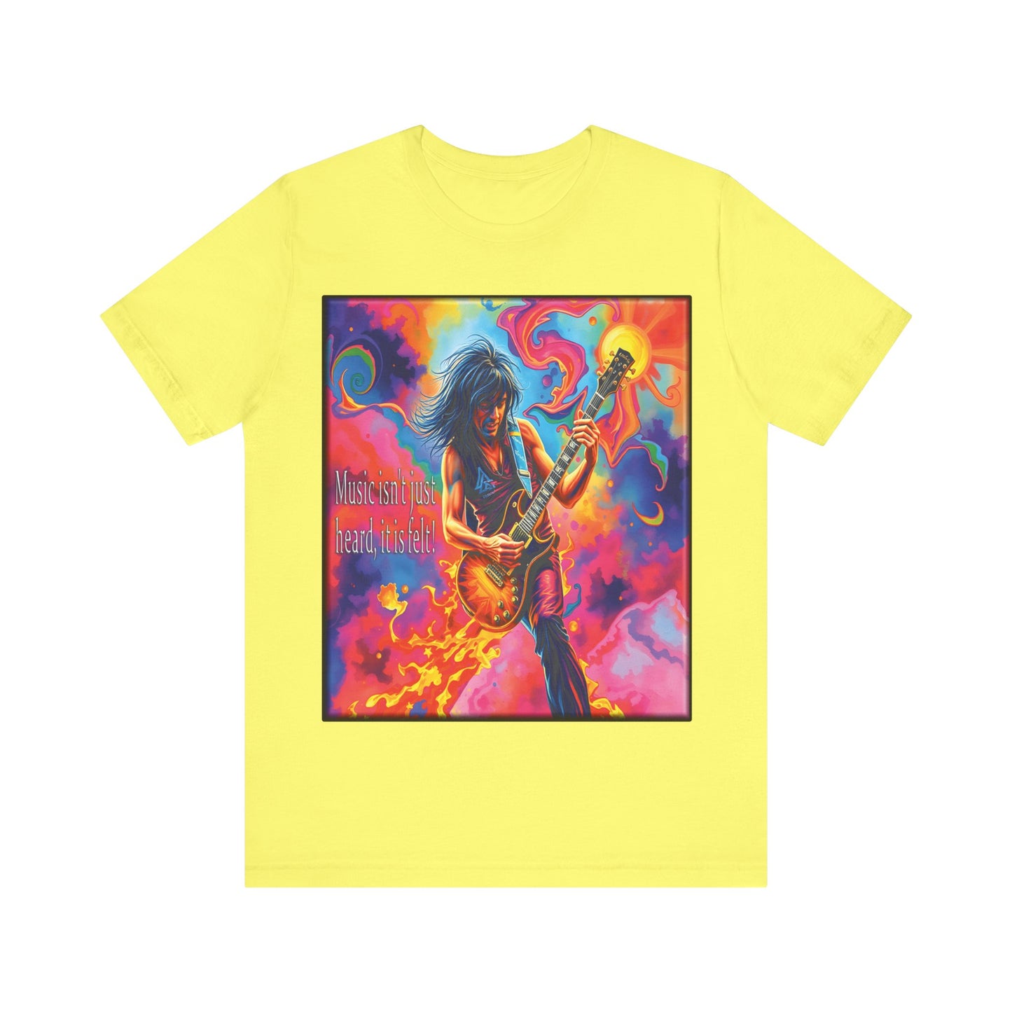 Guitarist Psychedelic Tee