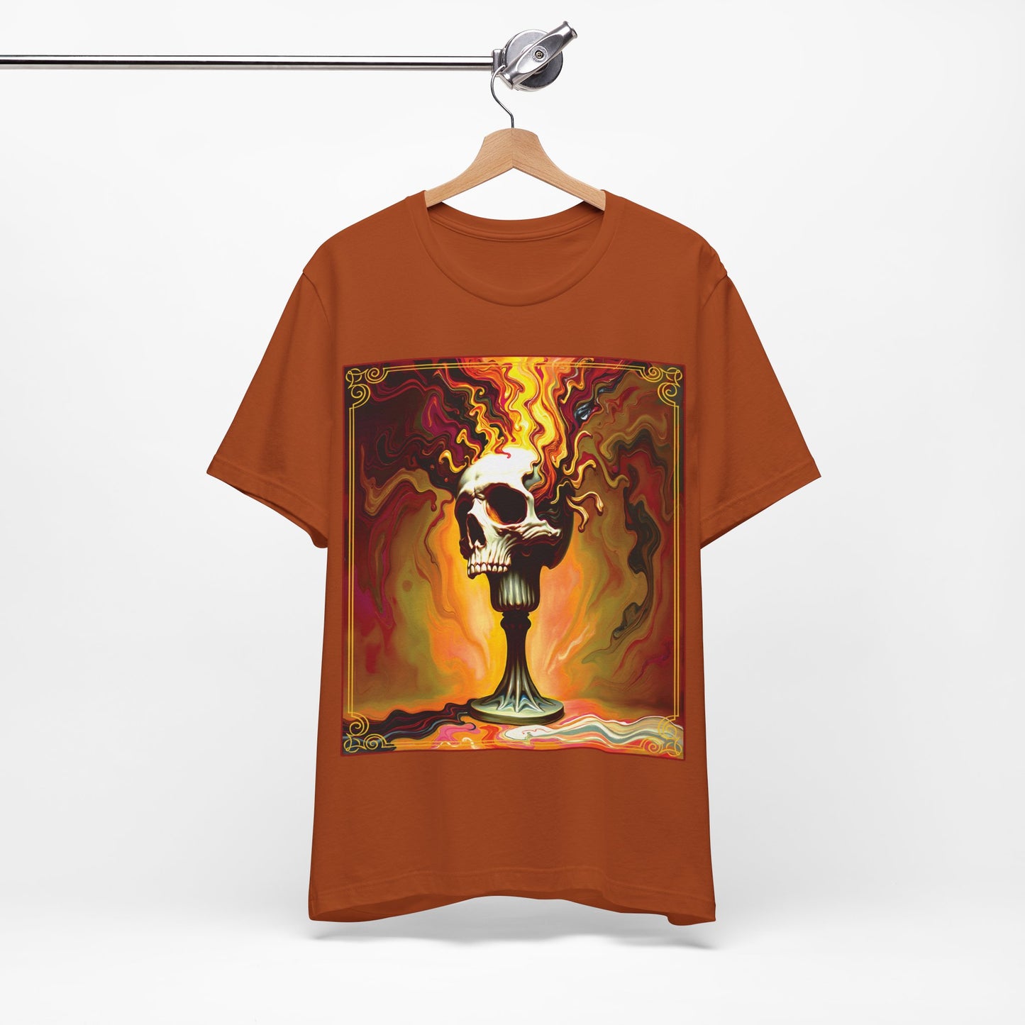 Colorful Exploding Skull Tee