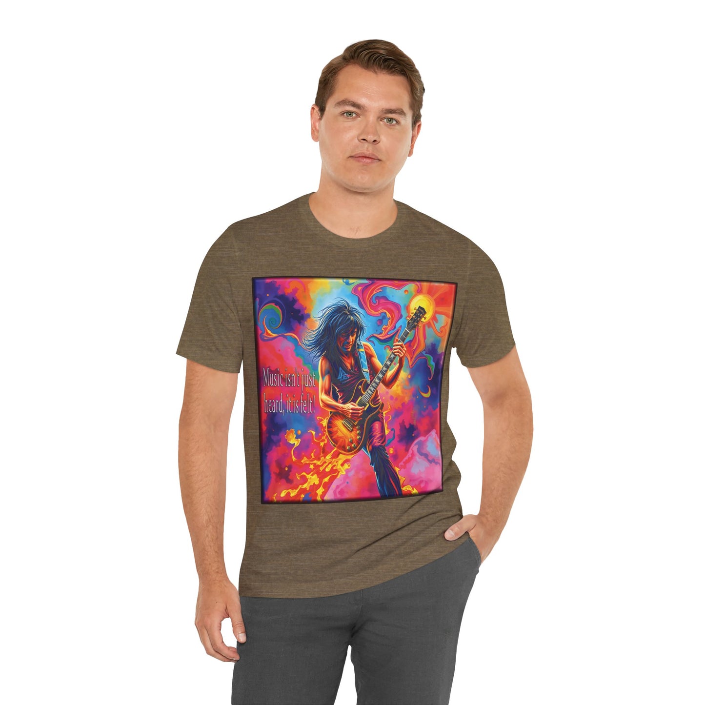 Guitarist Psychedelic Tee