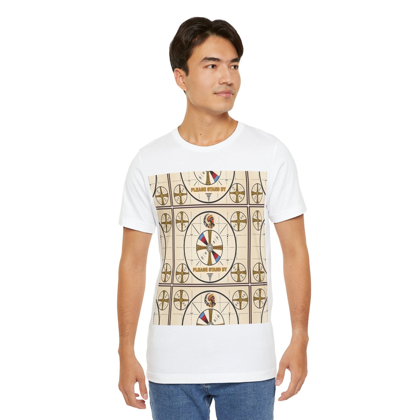 Retro TV Test Pattern Tee