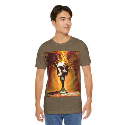 Colorful Exploding Skull Tee