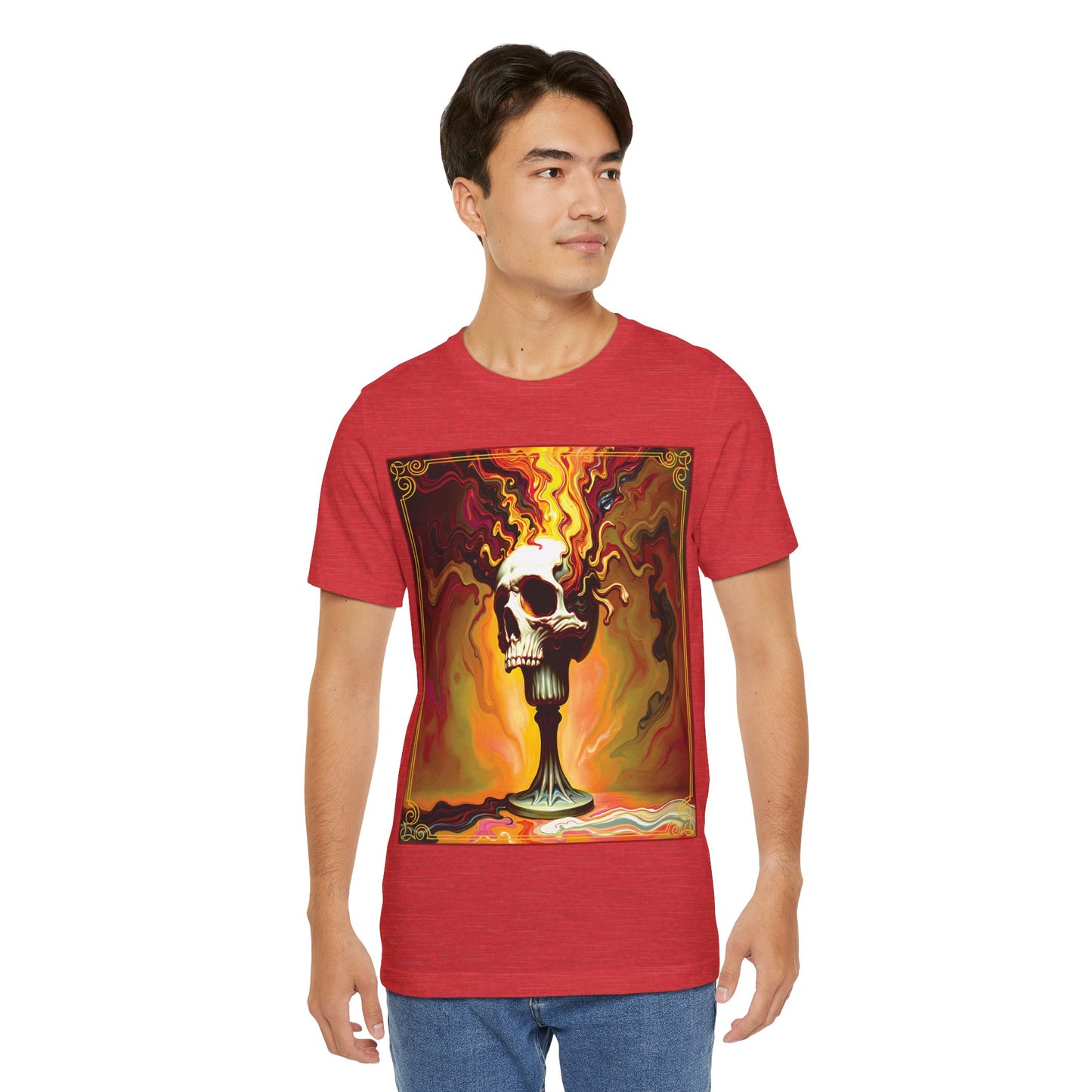 Colorful Exploding Skull Tee