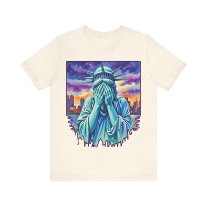Lady Liberty Crying Tee