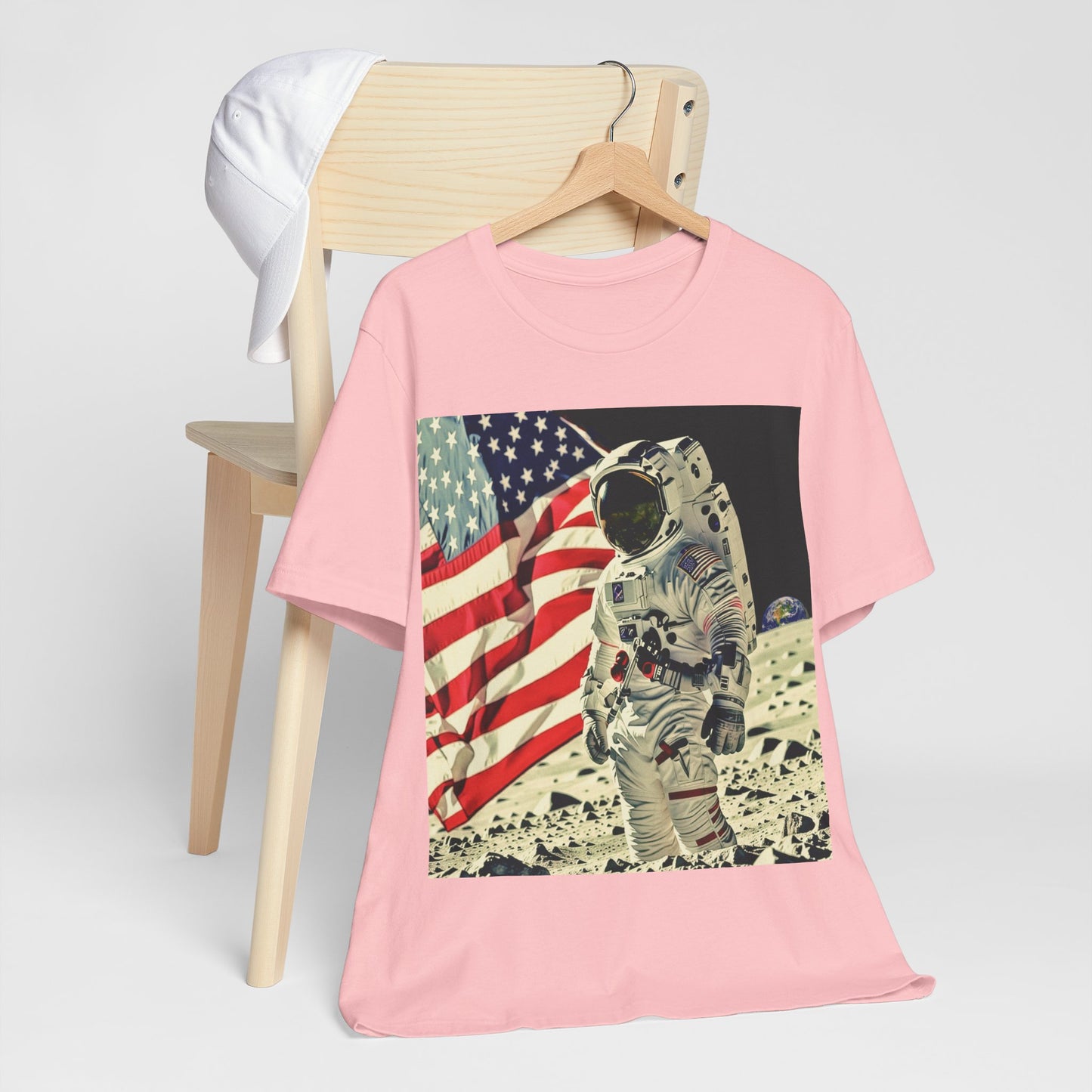 Astronaut On Moon Tee