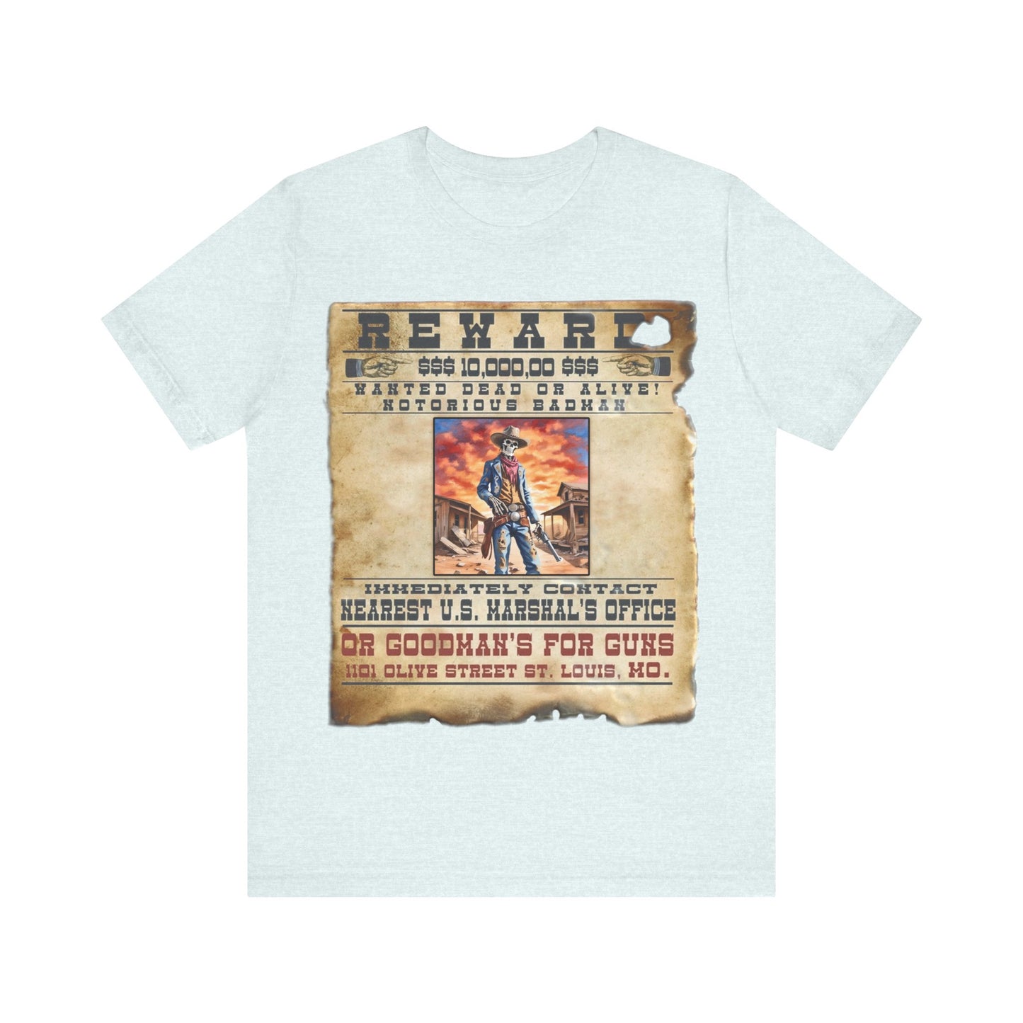 Wanted Poster Tee