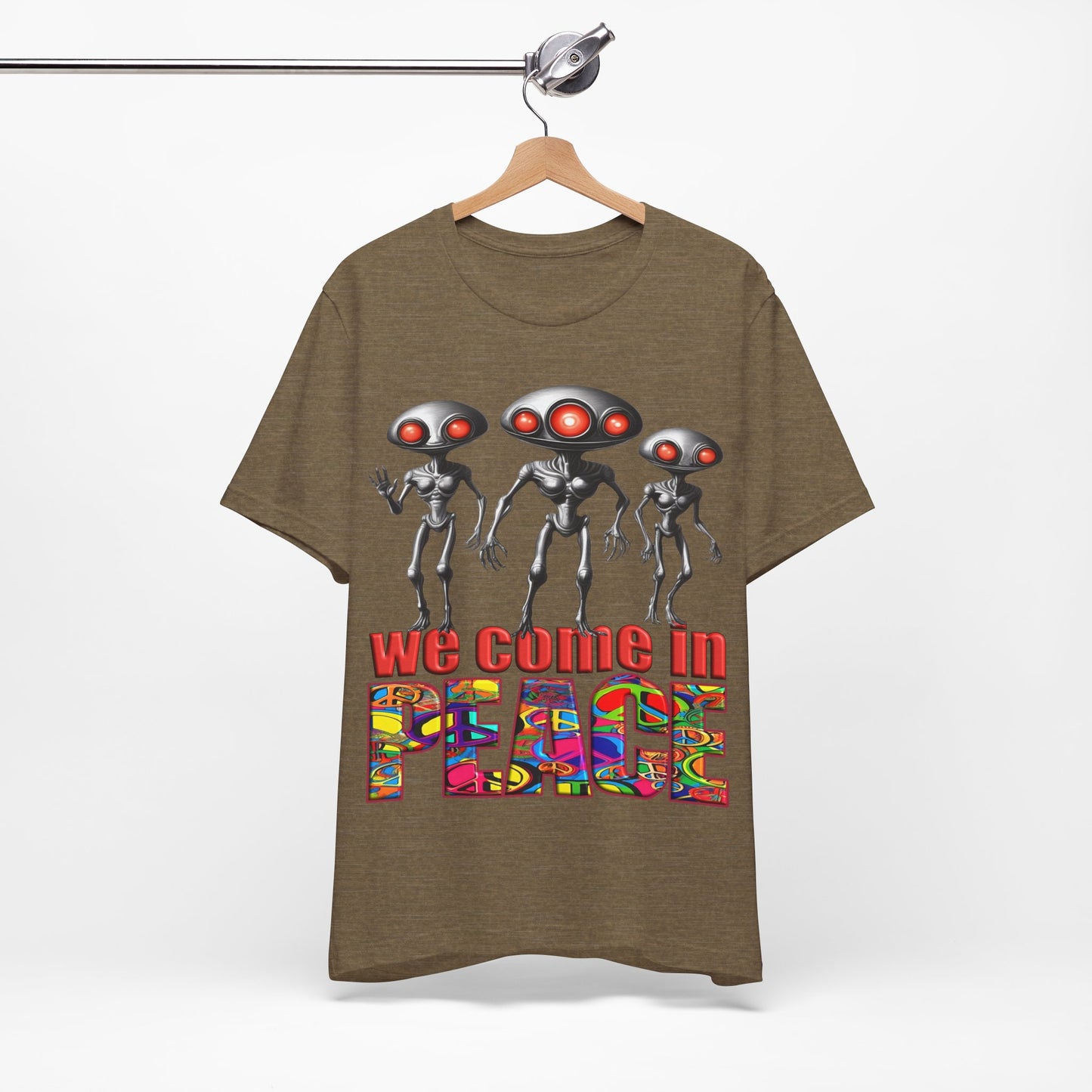 Aliens Come in Peace Tee