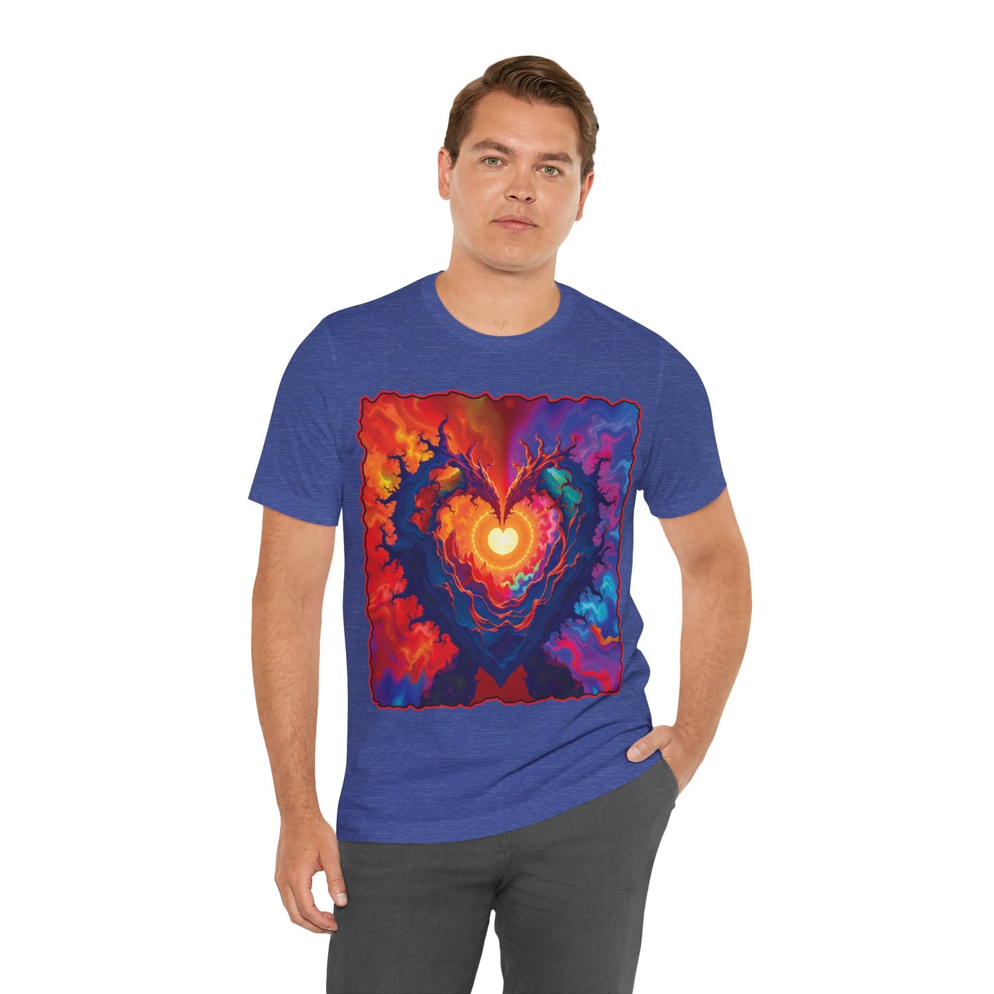 Colorful Heart Tee