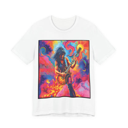Guitarist Psychedelic Tee