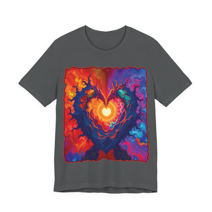 Colorful Heart Tee
