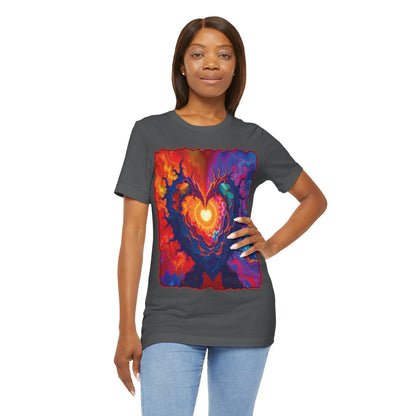 Colorful Heart Tee