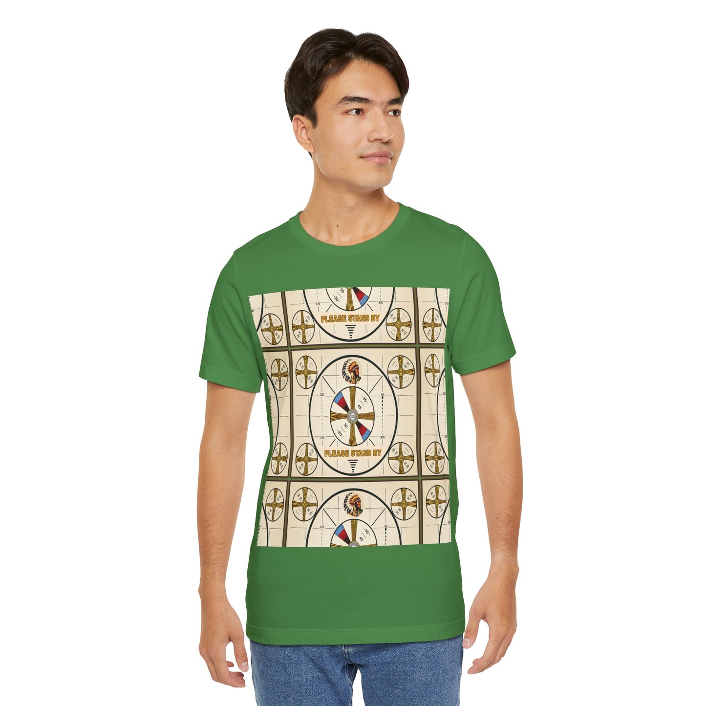 Retro TV Test Pattern Tee