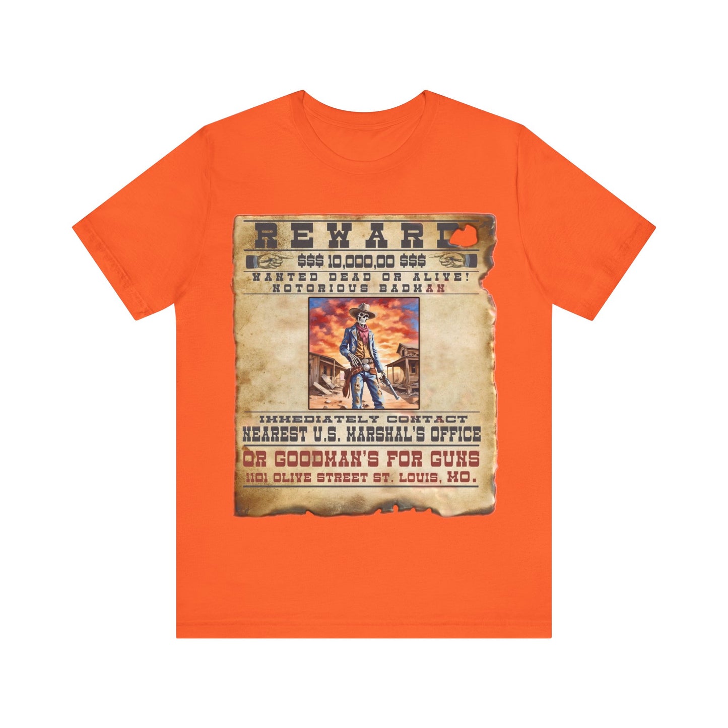 Wanted Poster Tee