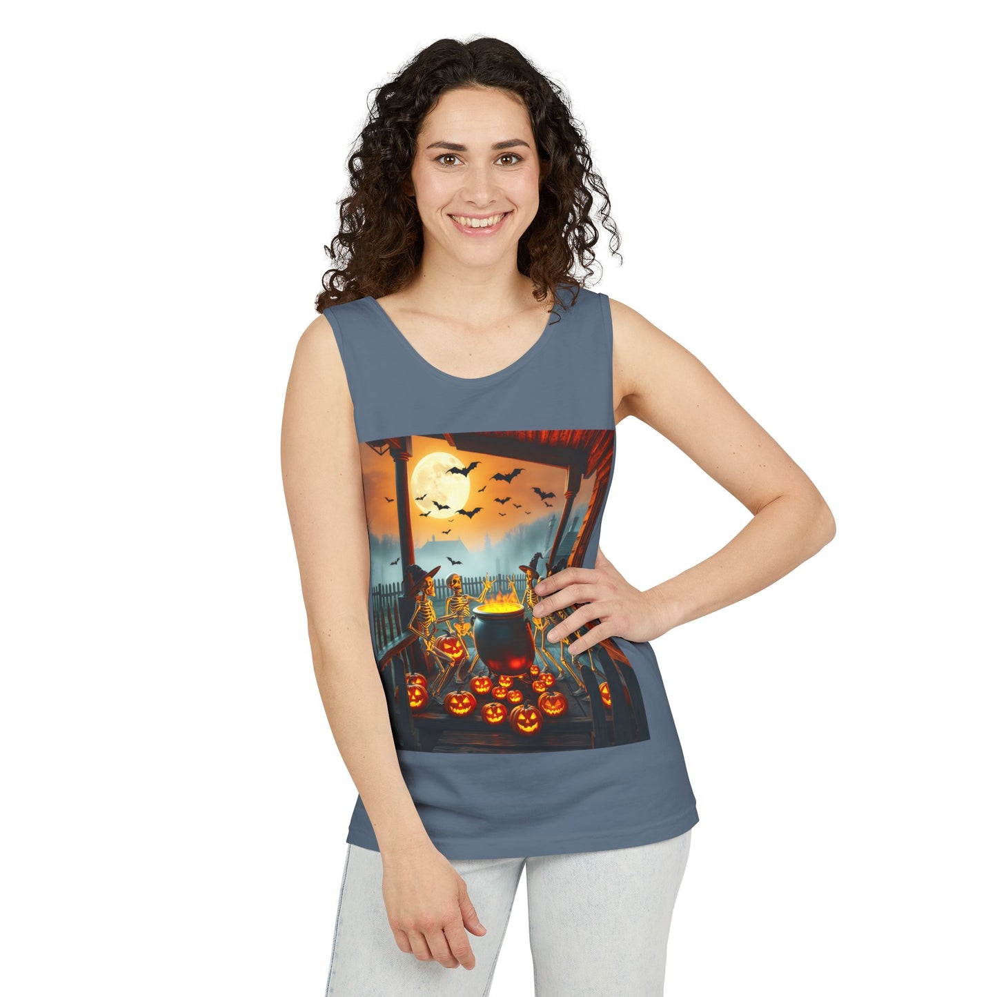 Spooky Halloween Tank Top