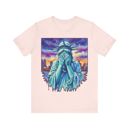 Lady Liberty Crying Tee