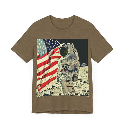 Astronaut On Moon Tee