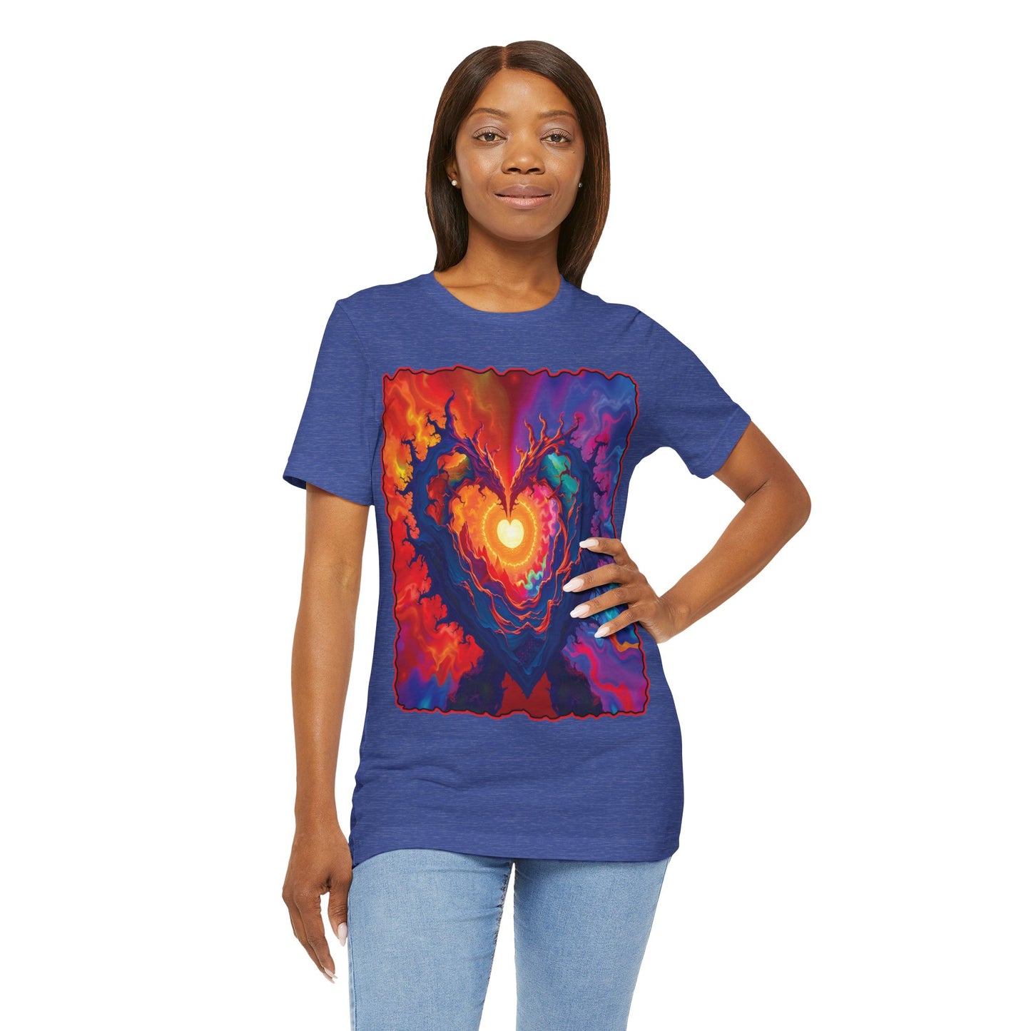 Colorful Heart Tee