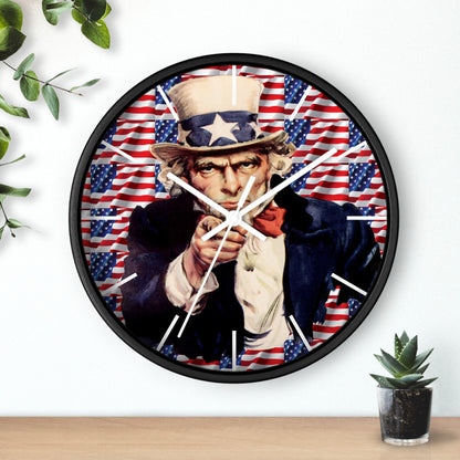 Uncle Sam Wall Clock