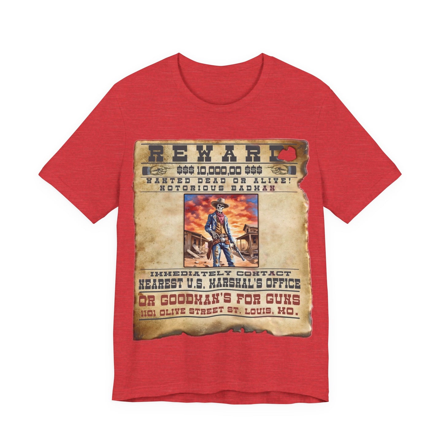 Wanted Poster Tee