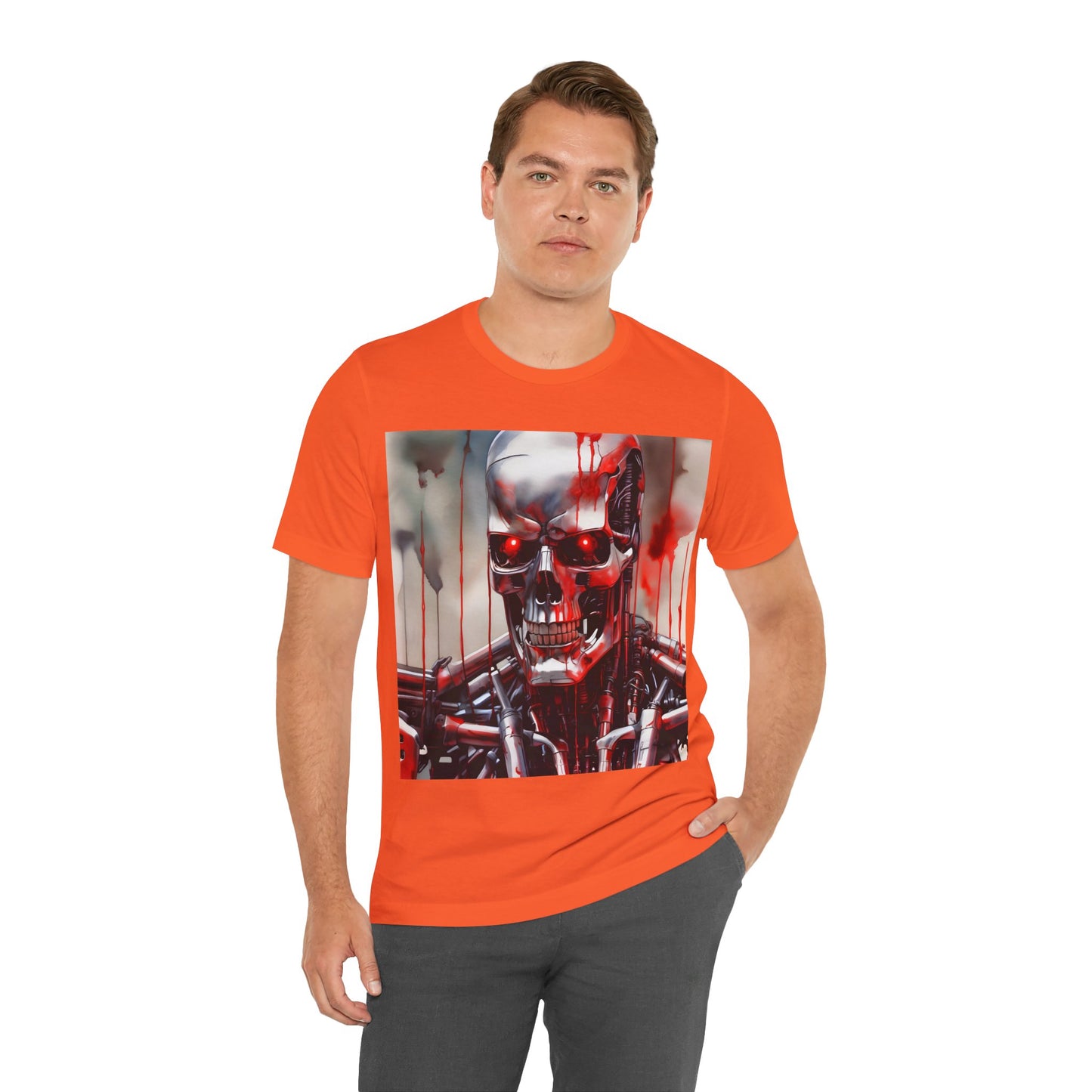 Cyborg Skull Tee