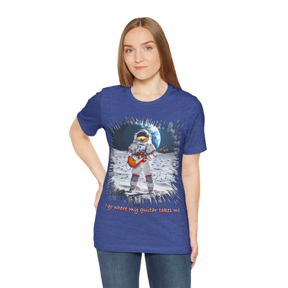 Astronaut Guitar Tee