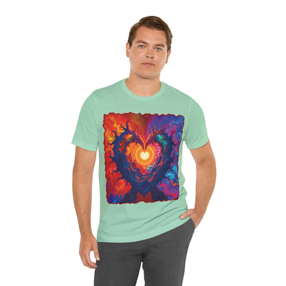 Colorful Heart Tee