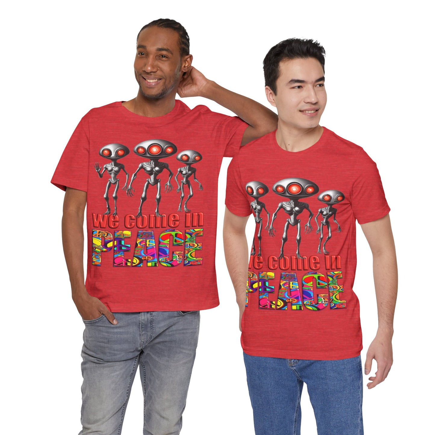 Aliens Come in Peace Tee