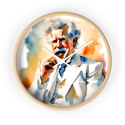 Mark Twain Wall Clock