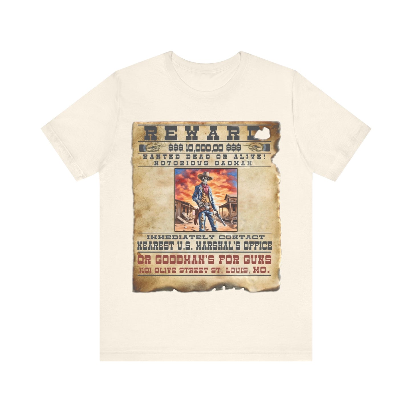 Wanted Poster Tee