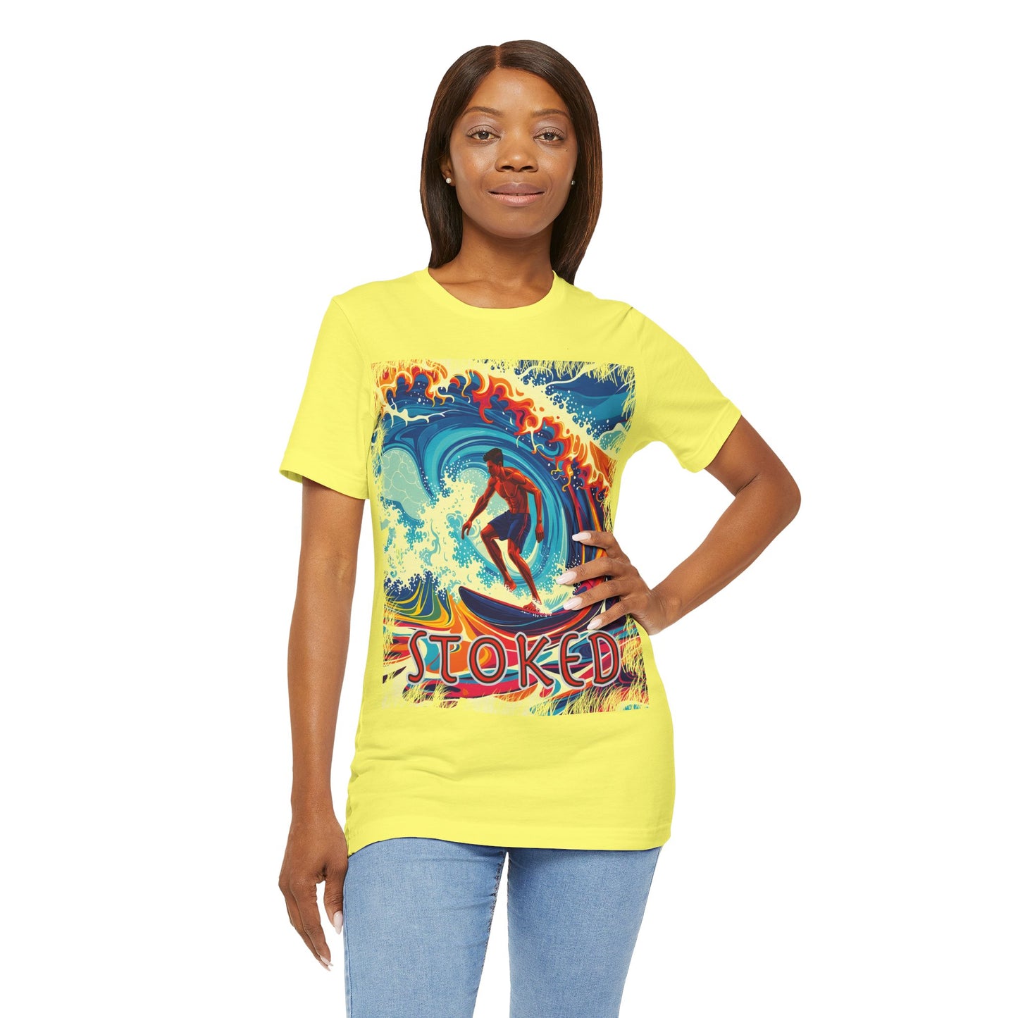 Psychedelic Surfer Tee