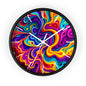 Psychedelic Wall Clock